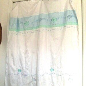 Shower Curtain Pastel Tropical Fish